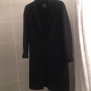 Knee length Theory overcoat